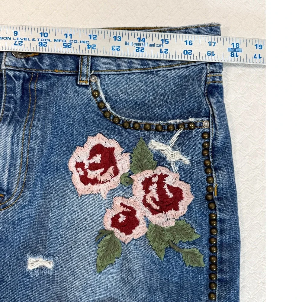 Free People embroidered floral